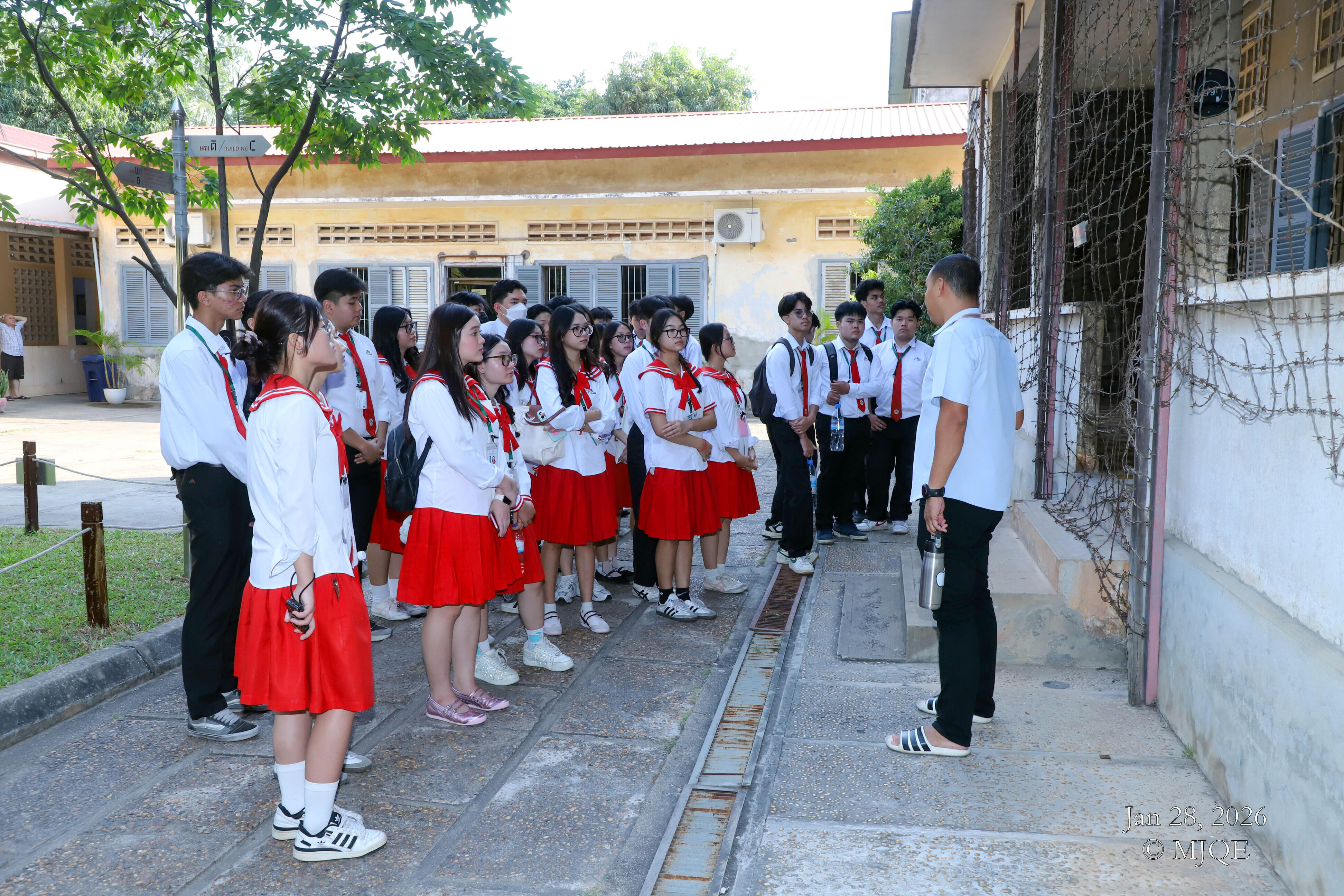 ការចុះកម្មសិក្សាទៅកាន់សារមន្ទីរឧក្រិដ្ឋកម្មប្រល័យពូជសាសន៍ទួលស្លែង