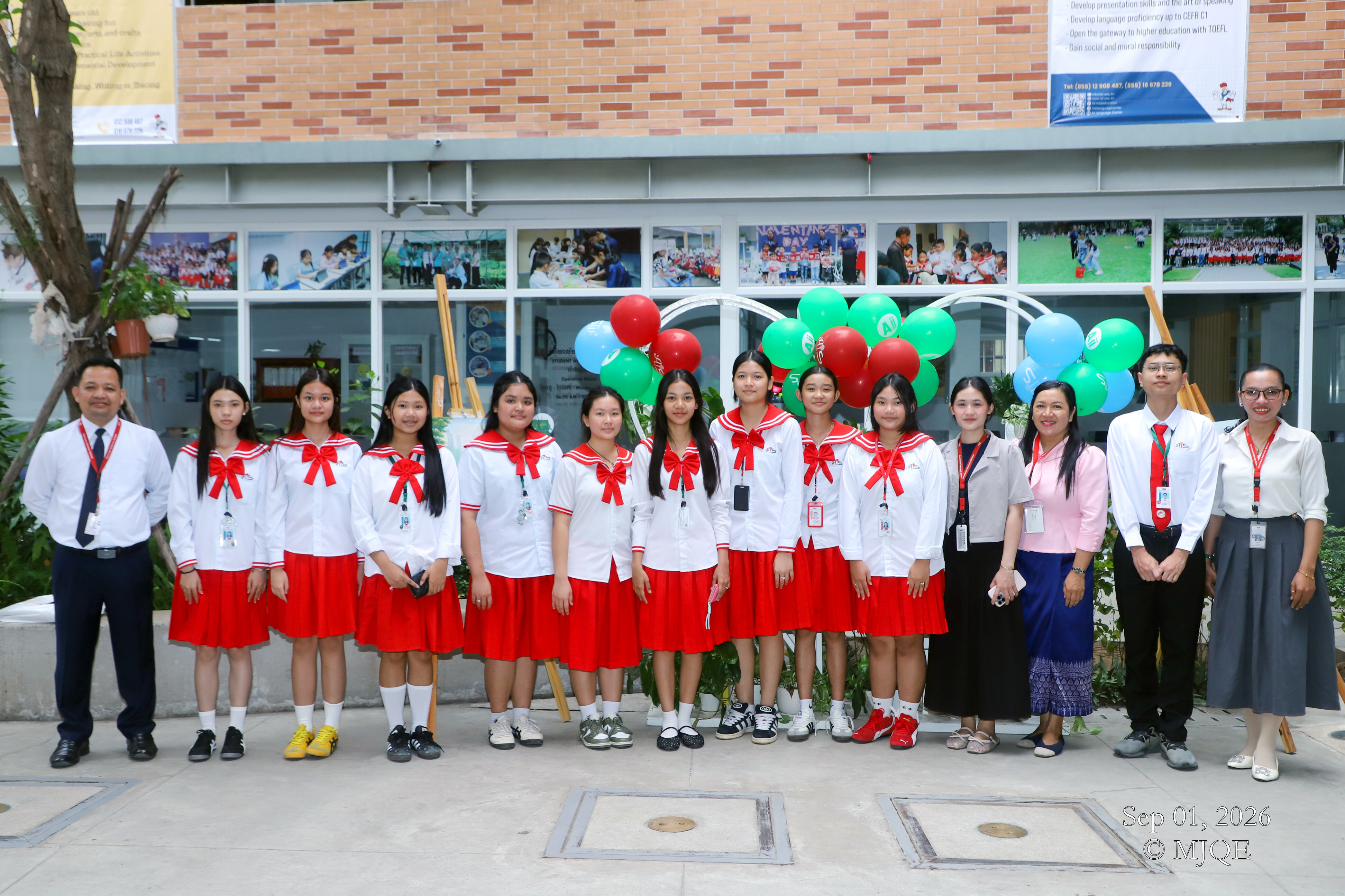 បវេសនកាលឆ្នាំសិក្សាថ្មី2026-2027 នៃសាលារៀន អន្តរទ្វីប អាមេរិកាំង សាខាច្បារអំពៅ